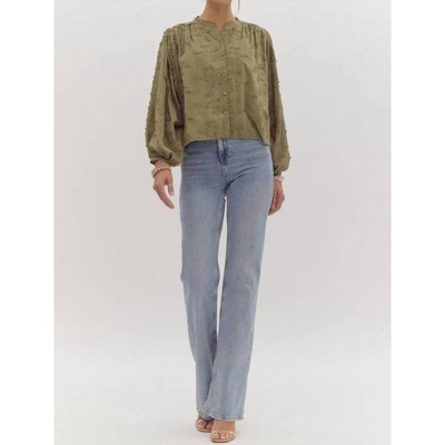 Women's Basil Top - entro