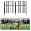 ELECWISH Garden Fence, 10 Panels 23.6ft (L)×32in (H) Outdoor Lawn and Garden Fencing with Rustproof Metal Panels - 2 of 4