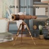 ROBOTIME 3D Wooden Puzzles DIY Monocular Telescope Model Kit, Beige, 13"*9.4"*12.8" - 2 of 4
