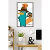Trends International Disney Phineas and Ferb - Perry The Platypus Feature Series Framed Wall Poster Prints - 2 of 4