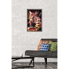 Trends International James Booker - Galaxy Laser Cats On Cheeseburgers Framed Wall Poster Prints - 2 of 4