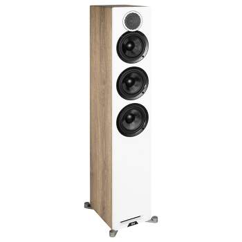 ELAC Debut Reference 2-Way 5.25" Floorstanding Speaker with Dual Flared Slot Port for Home Theater and Stereo Systems