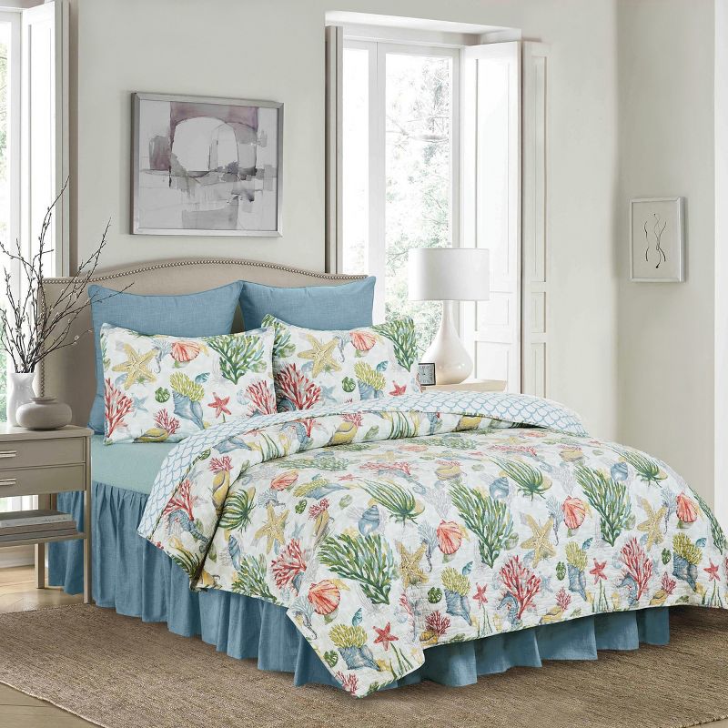 C&F Home Shellwood Sound Cotton Quilt Set  - Reversible and Machine Washable, 3 of 9