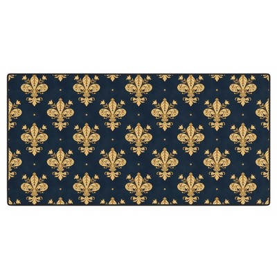 Avenie Fleur De Lis Desk Mat