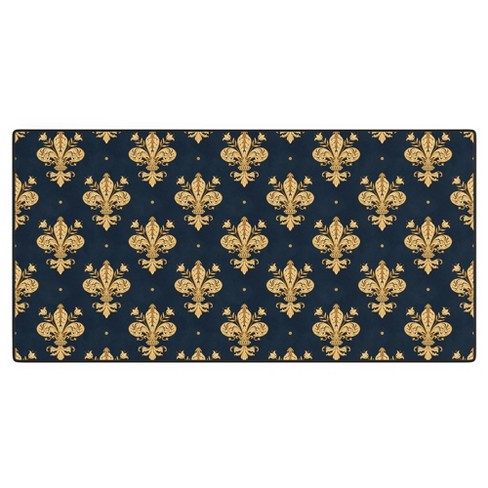 Avenie Fleur De Lis Desk Mat - image 1 of 4