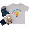 The Juniper Shop Mini Smiley Rainbow Cloud Lumi Toddler Short Sleeve Tee - 3 of 4