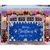 7x16ft Christmas Garage Door Banner - Weather-Resistant Vinyl Holiday Banner for Outdoor Indoor Decor, Home, Church & Party (Blue) - 3 of 4