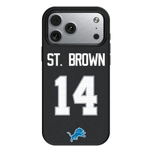 NFL Detroit Lions Players Game Tactic MagSafe Compatible Cell Phone Case for Apple iPhone 17 Series - 1 of 4