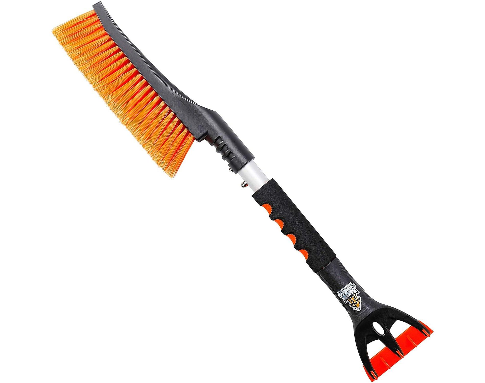 Snow Moover 24" Compact Snow Brush with Ice Scraper