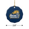 Averett University Cougars Logo Porcelain Scalloped Holiday Christmas Tree Ornament - 3 of 4