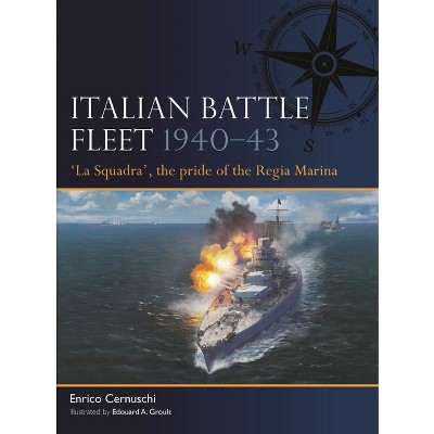 Italian Battle Fleet 1940-43 - by  Enrico Cernuschi (Paperback)