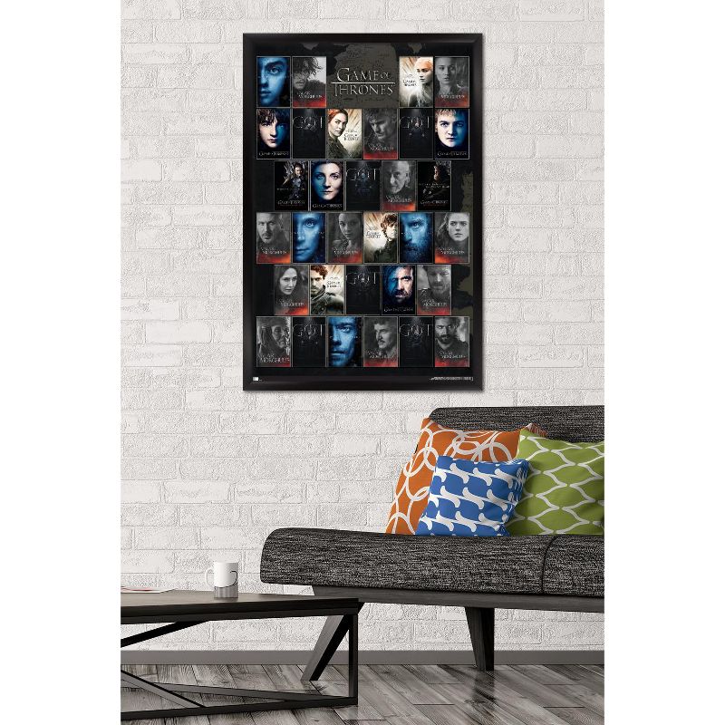 Trends International Game of Thrones - Grid Framed Wall Poster Prints, 2 of 7