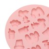 Unique Bargains Candy Making Moulds 19-Cavity Cute Candy Mould Hand Wash 4.8"x0.43" 1 Pc - 4 of 4