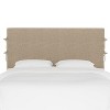 Meridian Slipcover Linen Headboard  - Skyline Furniture - image 2 of 4