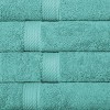 Luxury Cotton Heavyweight Ultra-Plush Hand Towel Set of 4 by Blue Nile Mills - 3 of 4