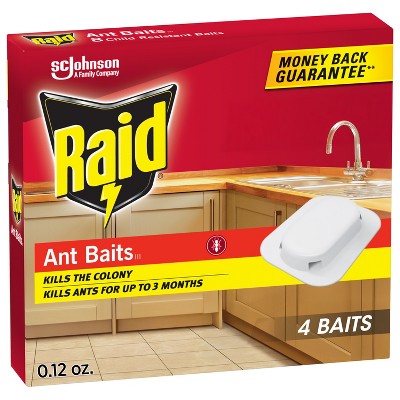 Raid Ant Baits and Indoor Ant Baits - 0.12oz/4ct