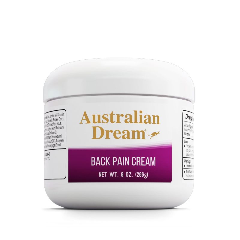 Australian Dream Back Pain Cream - For Neck, Body, Muscle Aches, or Back Pain, 3 of 6