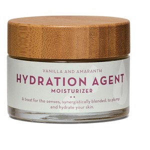 Hydration Agent Vanilla and Amaranth Moisturizer, Natural Organic Face Moisturizer, Help Skin to Breathe and Regenerate, The Organic Skin Co, 1.7 floz - 1 of 4