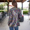Anna-Kaci Women's Glitter Long Sleeve Open Front Sparkle Party Blazer Jacket - 2 of 4