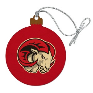 WinstonSalem State University Primary Logo Wood Christmas Tree Holiday Ornament - 1 of 4