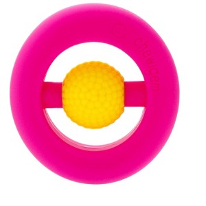 Chewigem Chewable Hand Fidget, Yellow/Pink - 1 of 1