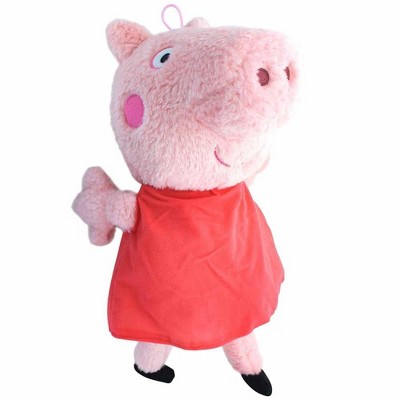 Fiesta Peppa Pig In Red Dress 17.5 Inch Character Plush