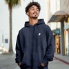 Dalix Ghost Embroidery Washed Hoodie Sweatshirt Fleece Relaxed Fit Lounge Mens - 4 of 4