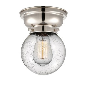 Beacon - 1 Light Flush Mount In Industrial Style-7.15 Inches Tall and 6.25 Inches Wide - 1 of 1