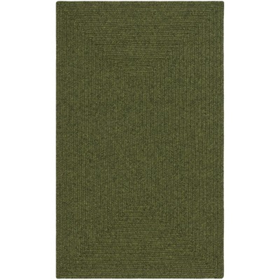 Braided BRD315 Hand Woven Area Rug - Green - 3'x5' - Safavieh. : Target