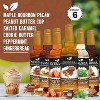 Syruvia Coffee Flavors Variety Pack: Peanut Butter Cup, Peppermint, Gingerbread, Salted Caramel, Maple Bourbon Pecan & Cookie Butter 25.4 fl oz Syrup - 2 of 4