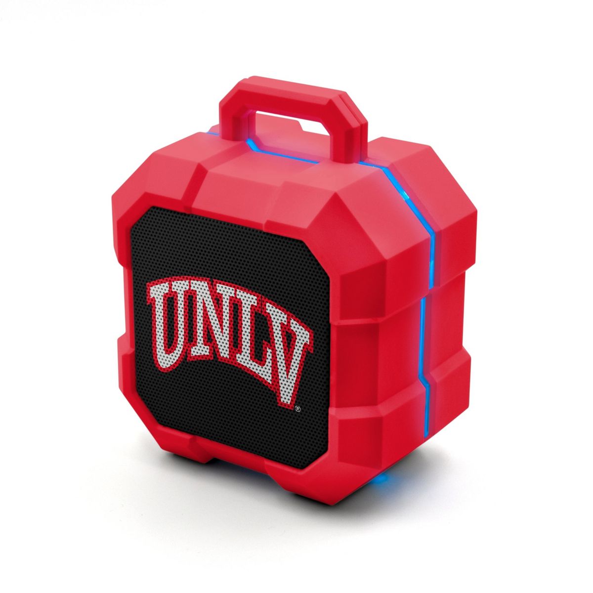 SOAR Collegiate Detroit Red Wings ShockBox LED Wireless Bluetooth Speaker- UNLV Rebels