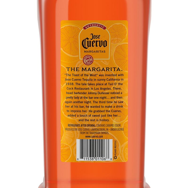Jose Cuervo Grapefruit Tangerine Margarita - 1.75L Bottle, 4 of 11