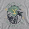 Men's Yellowstone Christmas Meet Me Under The Mistletoe Light Crewneck Sweatshirt - 2 of 4