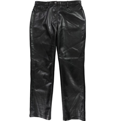 GUESS Womens Kelly Straight Casual Trouser Pants