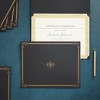 Blue Panda 24 Pack Black Certificate Holders for Graduation Diploma, Awards, Achievements, Letter Size Documents (11.2 x 8.8 In) - 3 of 4