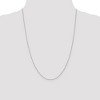 Black Bow Jewelry 0.6mm, Sterling Silver, Solid Box Chain Necklace - 2 of 4