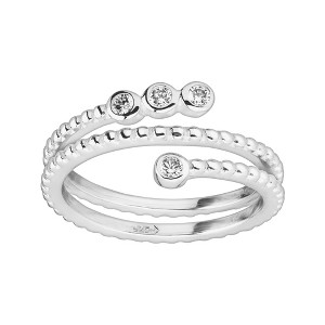 Silpada 'Interstellar' Cubic Zirconia Ring in Sterling Silver - 1 of 4