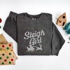 Simply Sage Market Ugly Sweater Sleigh Girl Garment Dyed Sweatshirt - 3 of 4