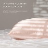 Luxurious 100% Silk Zippered Bed Pillowcase For Hair and Skin - 19 Momme - Becky Cameron - 2 of 4