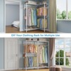 VIPEK L4S Garment Rack L Shaped Clothes Rack, Freestanding Portable Wardrobe Closet Heavy Duty Clothing Rack, Max Load 750LBS - 4 of 4