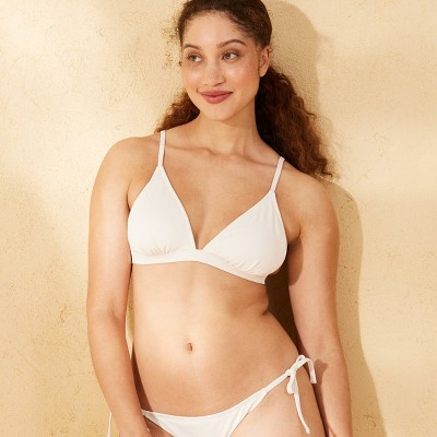 Women's Ribbed Triangle Bikini Top - Shade & Shore™