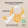 8pk Organic Baby Bandana Bibs, Baby Drool Bibs for Baby Boy, Girl, Baby Bibs for Infant, Newborn - 2 of 4