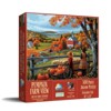 Sunsout Pumpkin Farm View 500 pc Halloween Jigsaw Puzzle 77186 - 2 of 4