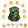 iMountek"6Pcs Summer Neck Gaiter UV Protection Face Mask Scarf for Outdoor Sports, Cycling, Hiking & More"RedGreyGreenSapphireLight BlueOrange - 2 of 4