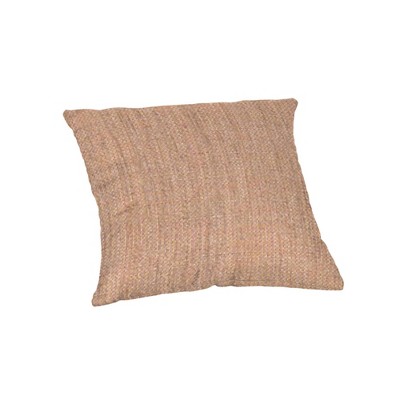 Casual Cushion Solid Sunbrella Fabric 1-Piece Indoor/Outdoor Square Throw Pillow, 15"W x 15"L