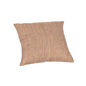Casual Cushion Solid Sunbrella Fabric 1-Piece Indoor/Outdoor Square Throw Pillow, 15"W x 15"L - 1 of 4