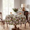 Elrene Pinecone Plaid Holiday Fabric Tablecloth - Elrene Home Fashions - 2 of 3