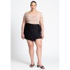 ELOQUII Women's Plus Size Fold Over Off The Shoulder Top - image 4 of 4