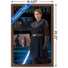 Trends International Star Wars: Ahsoka - Anakin Skywalker Framed Wall Poster Prints - 3 of 4
