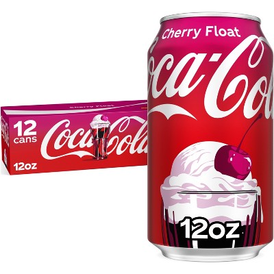 Coca-Cola Cherry Float Soda - 12pk/12 fl oz Cans